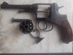 Револьвер Сигнальный Наган Р-2, под жевело с кобурой