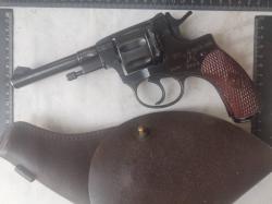 Револьвер Сигнальный Наган Р-2, под жевело с кобурой