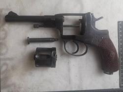 Револьвер Сигнальный Наган Р-2, под жевело с кобурой