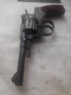 Револьвер Сигнальный Наган Р-2, под жевело с кобурой