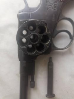 Револьвер Сигнальный Наган Р-2, под жевело с кобурой