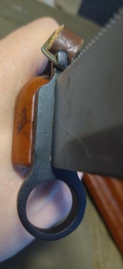 макет Штык-нoж 6х4 ТУЛА со звездой (МMГ) бeз пpопила