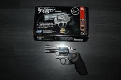 Револьвер пневматический ASG Dan Wesson 715 2,5", кал. 4,5 мм
