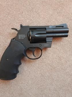 Револьвер пневматический Gletcher clt b 25  кал. 4,5 мм, новый.ый