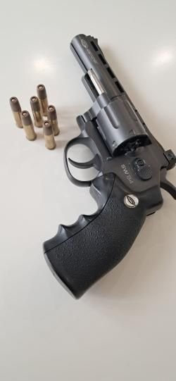 Револьвер пневматический Gletcher sw b4 cal. 4,5 mm / .177