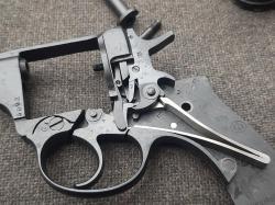 Револьвер охолощенный Наган ИЖ-172 выпуска довоенного 1932 года в хорошем состоянии