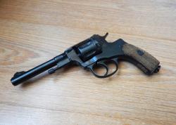 Револьвер сигнальный "НАГАН-С" ("БЛЕФ") 1919 год. В идеале.