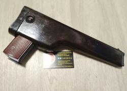 Gletcher APS BlowBack блоубэк пистолет Стечкина c прикладом оригинал бакелит.