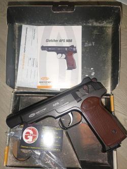 Gletcher APS NBB пистолет Стечкина Gletcher SS P226-S5