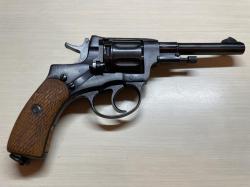 Револьвер списанный охолощенный системы Наган Р-412