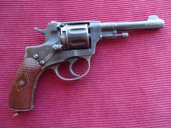 Газовый револьвер с возможностью стрельбы резиновыми пулями НАГАН Р-1, 1927г.
