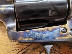 Револьвер Uberti 1873 Cattleman (Colt SAA) никель, ствол 7.5" / 2017 / ABel