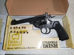 Револьвер Win Gun Webley Mk.6 CO2 (CP135) калибр 6мм.