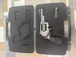 Револьверы Gletcher SW R4 и SW R25