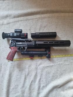 РСР винтовка Леший 2, 7,62, 450мм, Бегемот, 3 дж. 