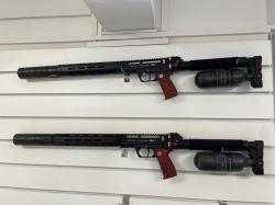 РСР винтовки EDgun Леший 2 кал. 7.62, ствол 450 мм, кит "Бегемот", колба 0.36 компакт