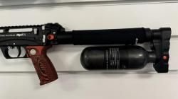 РСР винтовки Леший 2, в обвесе Бегемот, кал. 6.35 мм, 350 мм, 0.36 л (до 3 Дж)