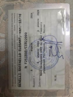 Ружье Benelli Raffaello Elegant 12х76 760мм