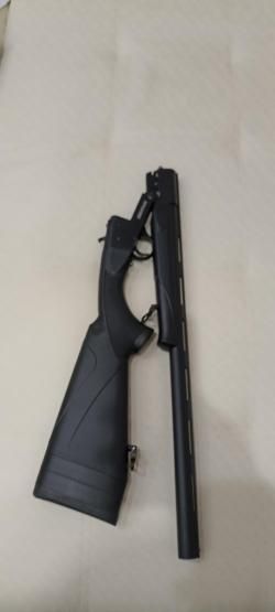 Ружье DERYA Single SS-103 12/76,L-560 (одноствол.,вент.планка,пластик черный,набор чоков)