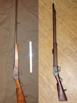 Ружье "Фроловка" из румынской винтовки Мартини-Генри.