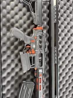 Ружье Huglu XR8 PRO Orange Ceracote, Tactical Semi Automatic-Gas System, к.12/76