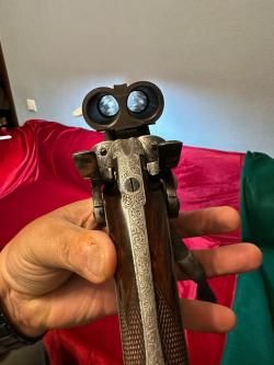 Ружьё из первой десятки Английских Бестов Чарлз Ланкастер с редким откатным механизмом