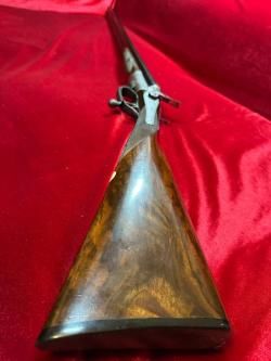 Ружьё из первой десятки Английских Бестов Чарлз Ланкастер с редким откатным механизмом