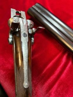 Ружьё из первой десятки Английских Бестов Чарлз Ланкастер с редким откатным механизмом