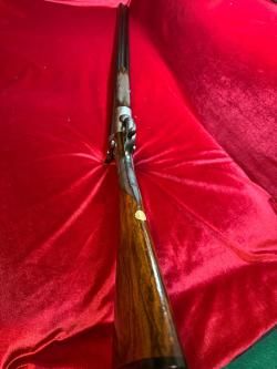 Ружьё из первой десятки Английских Бестов Чарлз Ланкастер с редким откатным механизмом