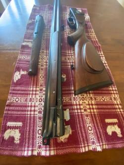 Ружьё немецкое «Меркель» 2-х ствольное