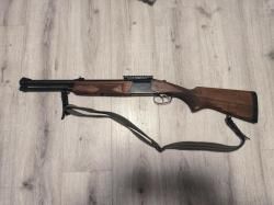 РУЖЬЕ ОХОТНИЧЬЕ ДВУСТВОЛЬНОЕ КОМБИНИРОВАННОЕ ТК527М 12/76 И 9,6/53 LANCASTER