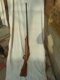 Ружье охотничье однозарядное 32 кал. переделанное из магазинной винтовки системы Манлихера