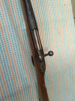 Ружье охотничье однозарядное 32 кал. переделанное из магазинной винтовки системы Манлихера