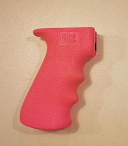 Рукоятка Pufgun прорезиненная розовая