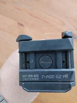 Рукоятка, сошки fab defense g2 t-pod