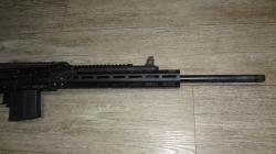 Сайга 308-1-555 резьба 15/1, РГБ LAC, цевье SAG 7mlock