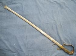 Сабля прусская офицерская пехотная