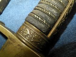 Сабля прусская офицерская пехотная