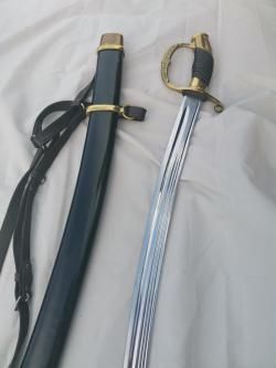 Сабля "Подзнаменка" Военных лет.