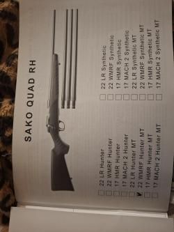SAKO QUAD 22 WMRF Hunter MT
