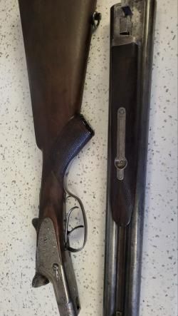 sauer 1896 c фирменными замками на боковых пластинах и эжекторами