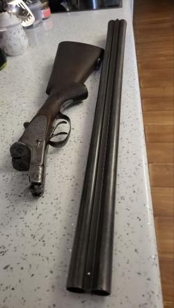 sauer 1896 c фирменными замками на боковых пластинах и эжекторами