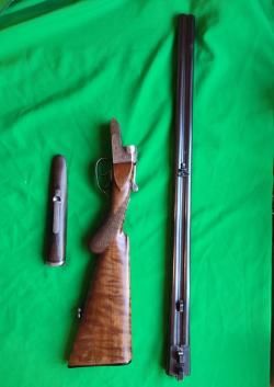 Sauer. Двустволка, горизонталка  кал. 20х70, чок, получок,