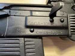 Сайга-308-1 в редком исполнении 030 (ранее  исполнение 5) пластиковый обвес