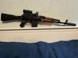 Сайга 308 исп. 61, ствол 415, в тюнинге