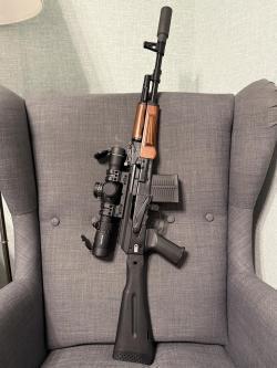 Сайга 308 исп. 61, ствол 415, в тюнинге