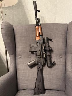 Сайга 308 исп. 61, ствол 415, в тюнинге