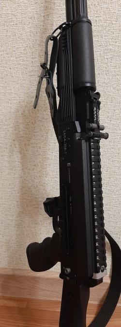 Сайга 308 win исп.61 крышка ствольной коробки с шаси пикатини