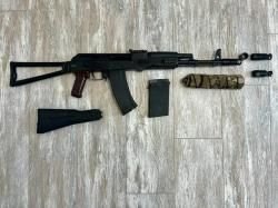 Сайга 410-2 с адаптером АК магазинов