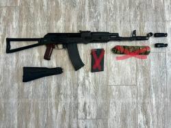 Сайга 410К-02 с адаптером АК магазинов